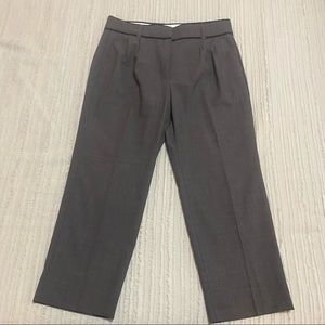 J. Crew Gray Cropped Pants 12